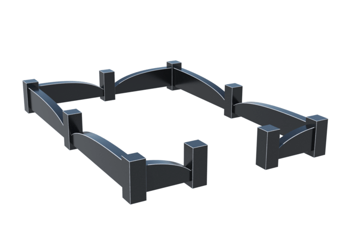 Цоколи на могилу в&nbsp;Йошкар-Оле | Цоколь на могилу №0038