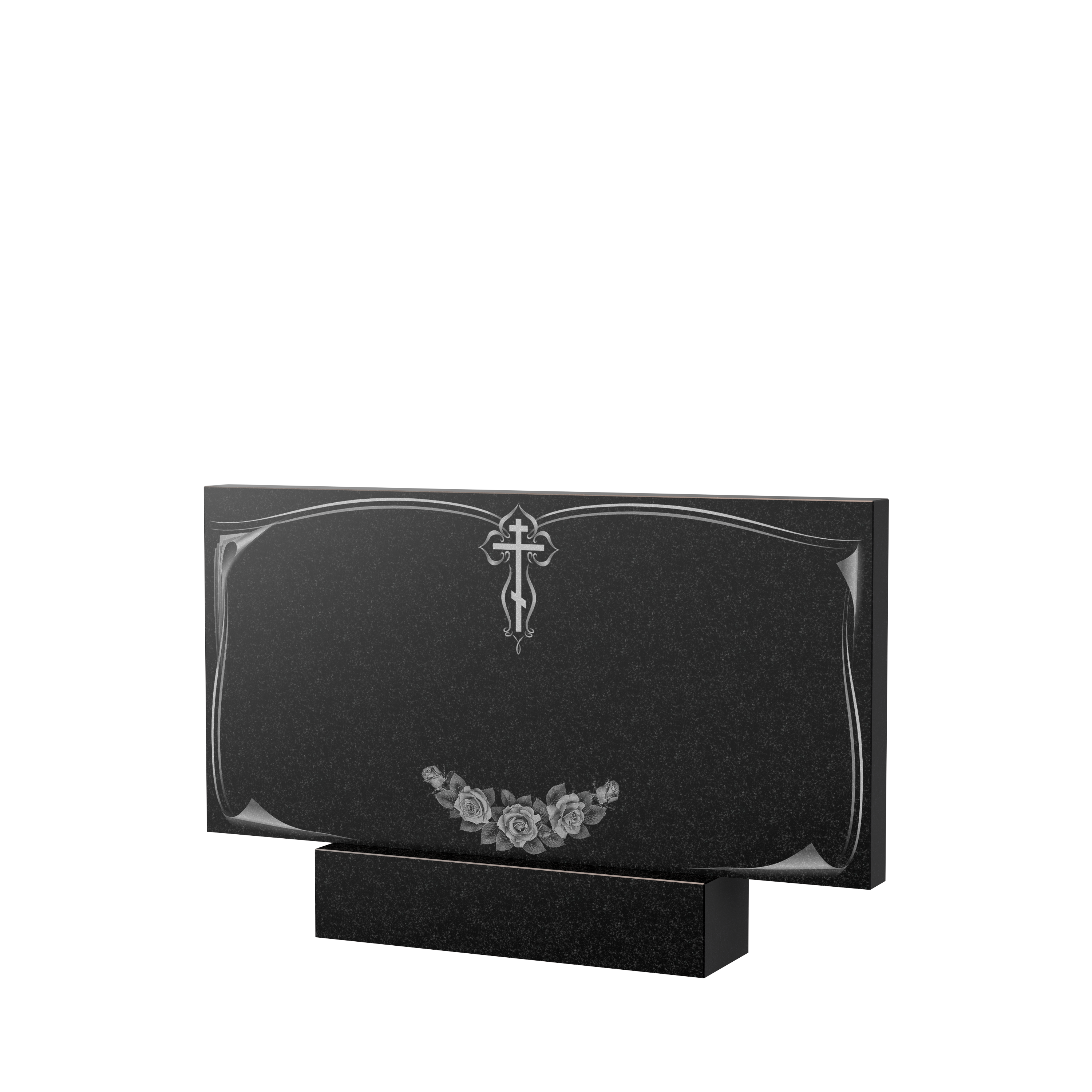 Художественное оформление памятника в&nbsp;Йошкар-Оле | Художественное оформление на гранитную стелу, рисунок ГХО-001