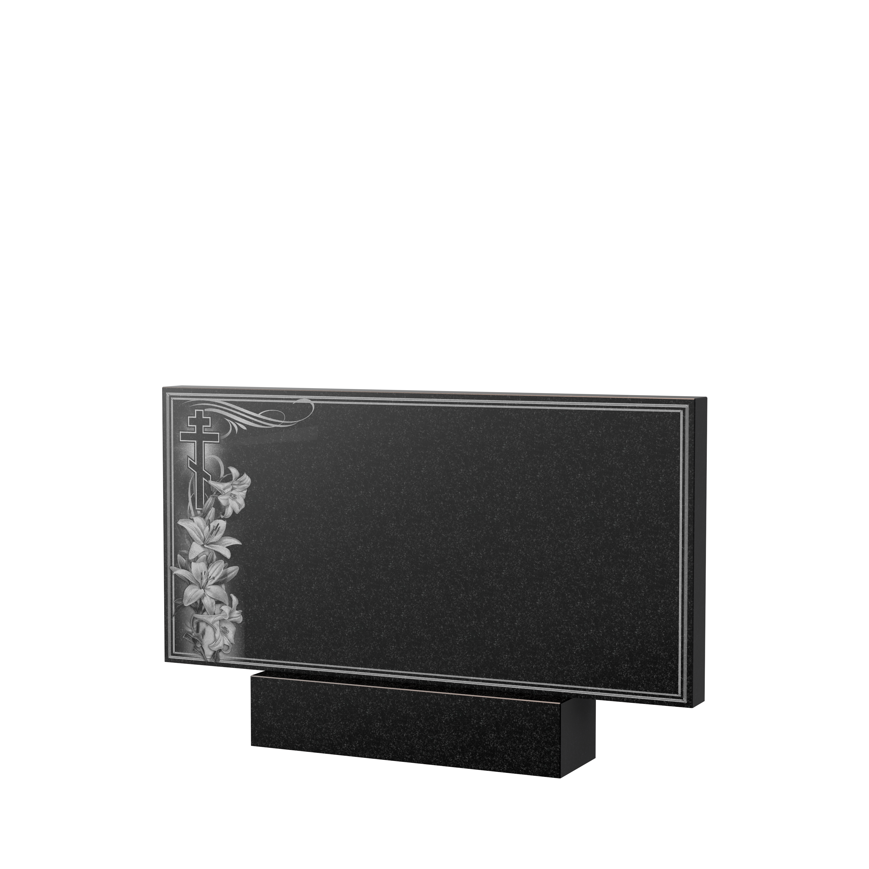 Художественное оформление памятника в&nbsp;Йошкар-Оле | Художественное оформление на гранитную стелу, рисунок ГХО-003