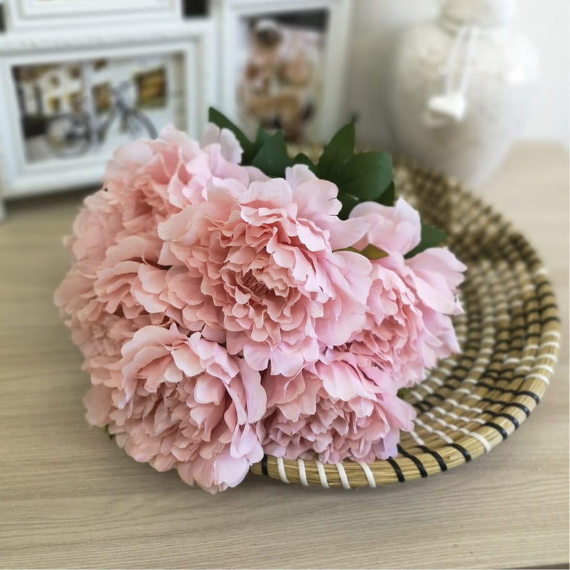 Искусственные цветы в Йошкар-Оле | Цветы искусственные «Пионы», розовые, букет