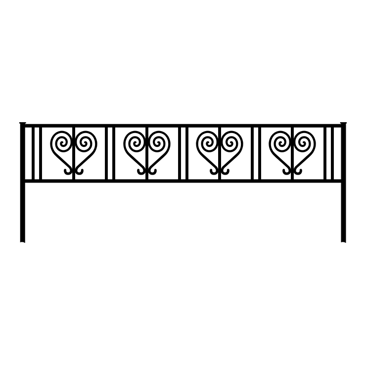 Кованые изделия в&nbsp;Йошкар-Оле | Кованая оградка ОГ.005