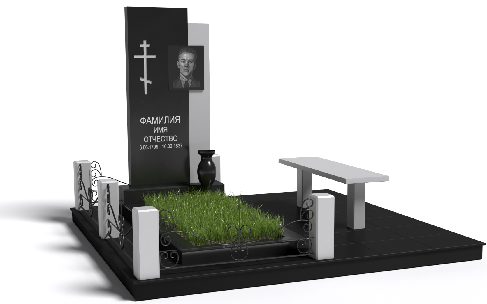 Одинарные мемориальные комплексы в&nbsp;Йошкар-Оле | Мемориальный комплекс №11