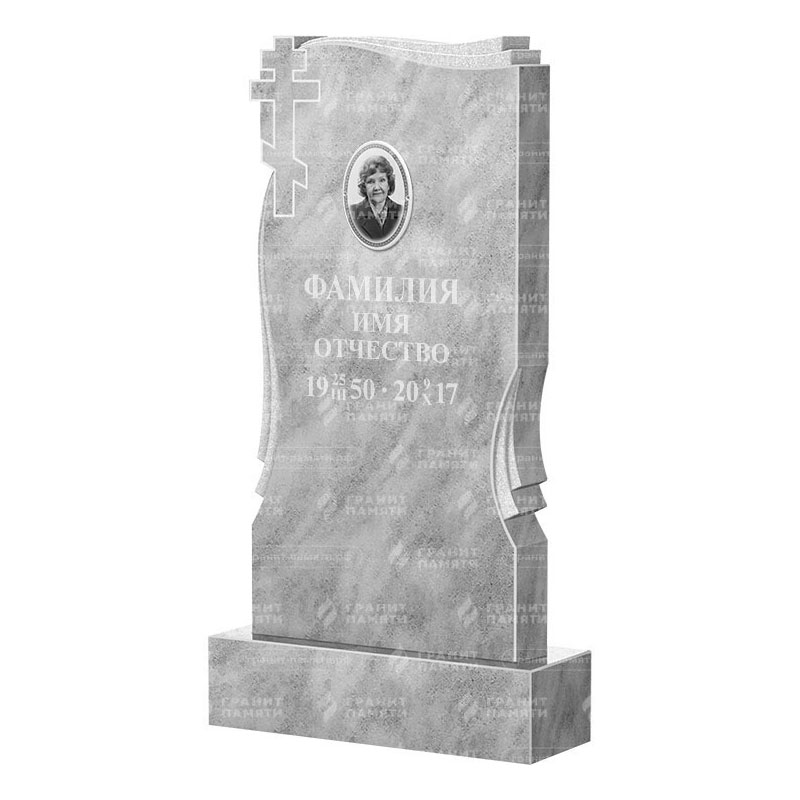 Памятники из мрамора в&nbsp;Йошкар-Оле | Мраморный памятник ФМ-185