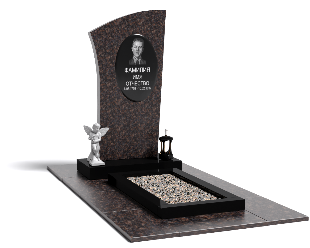 Одинарные мемориальные комплексы в&nbsp;Йошкар-Оле | Мемориальный комплекс №14