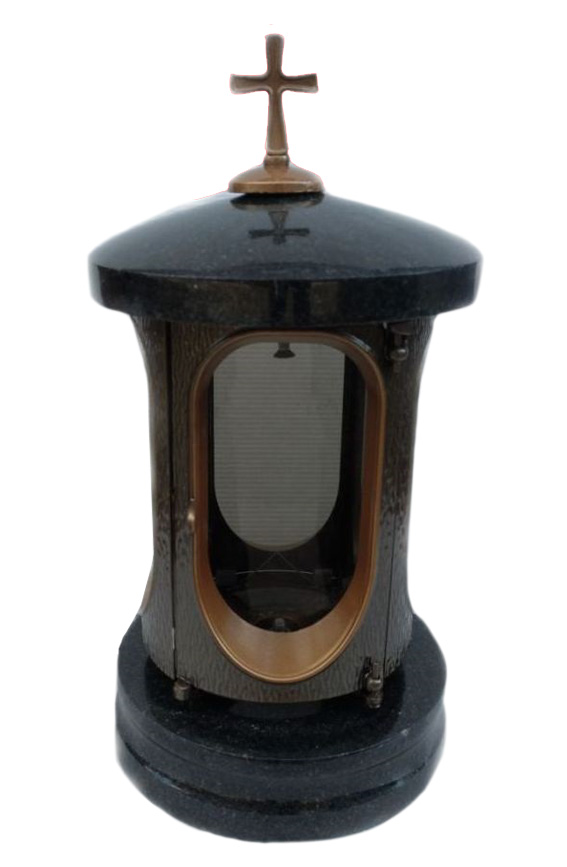 Лампадки из камня на могилу в&nbsp;Йошкар-Оле | Лампадка из гранита Габбро