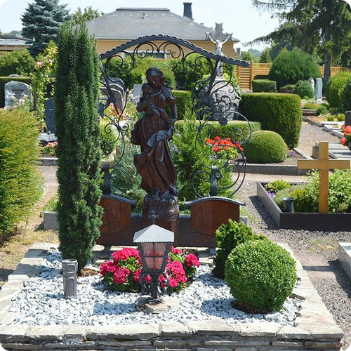 Аксессуары для благоустройства захоронений | Поддержание облагороженного вида захоронения