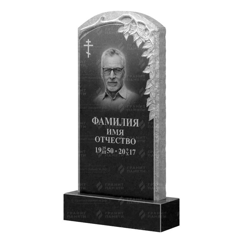 Памятники из гранита с деревом в&nbsp;Йошкар-Оле | Гранитный памятник ФГ-107