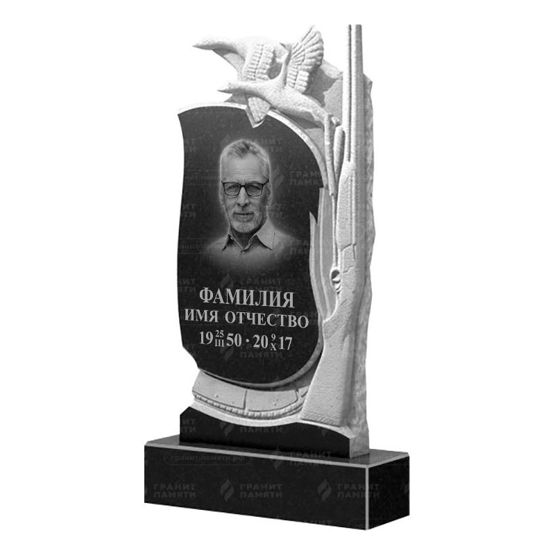 Памятники из гранита резные в&nbsp;Йошкар-Оле | Гранитный памятник ФГ-122