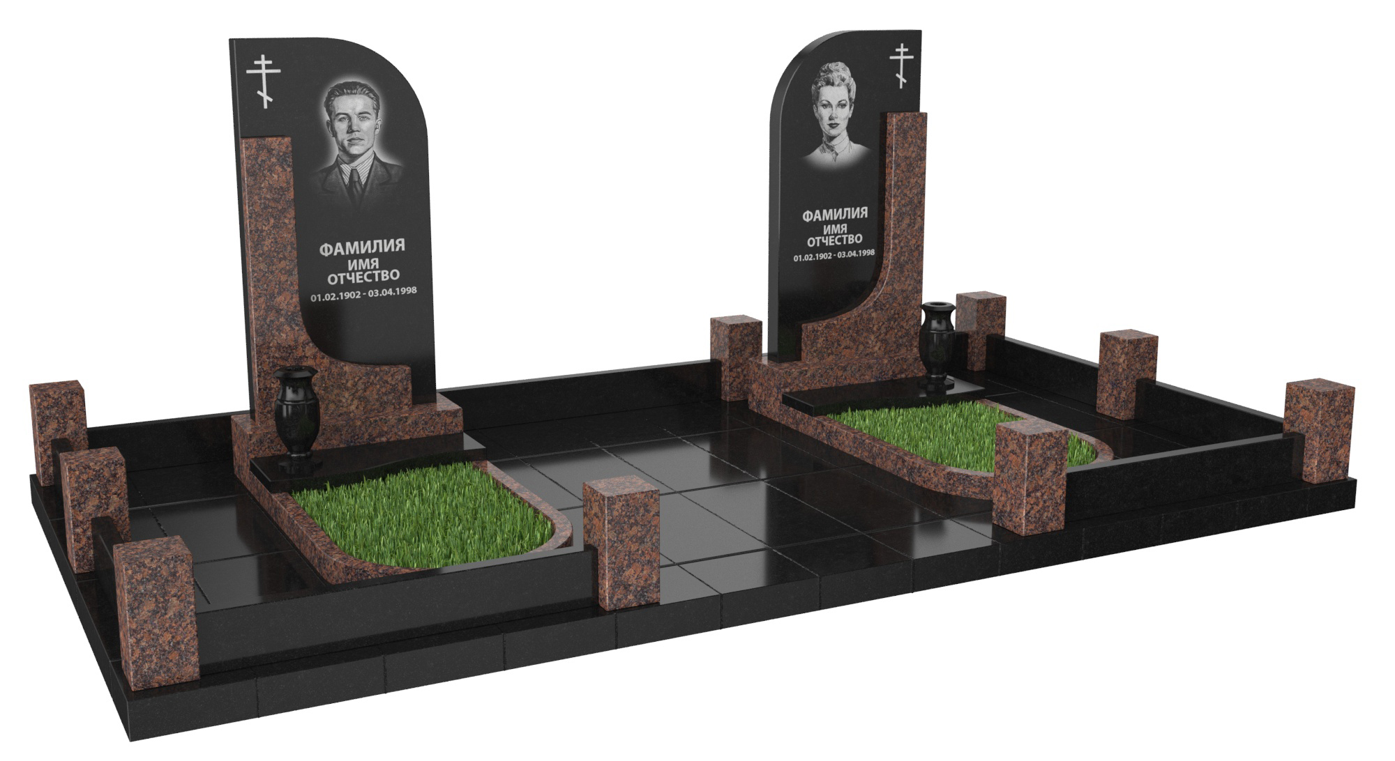 Двойные мемориальные комплексы в&nbsp;Йошкар-Оле | Мемориальный комплекс №22