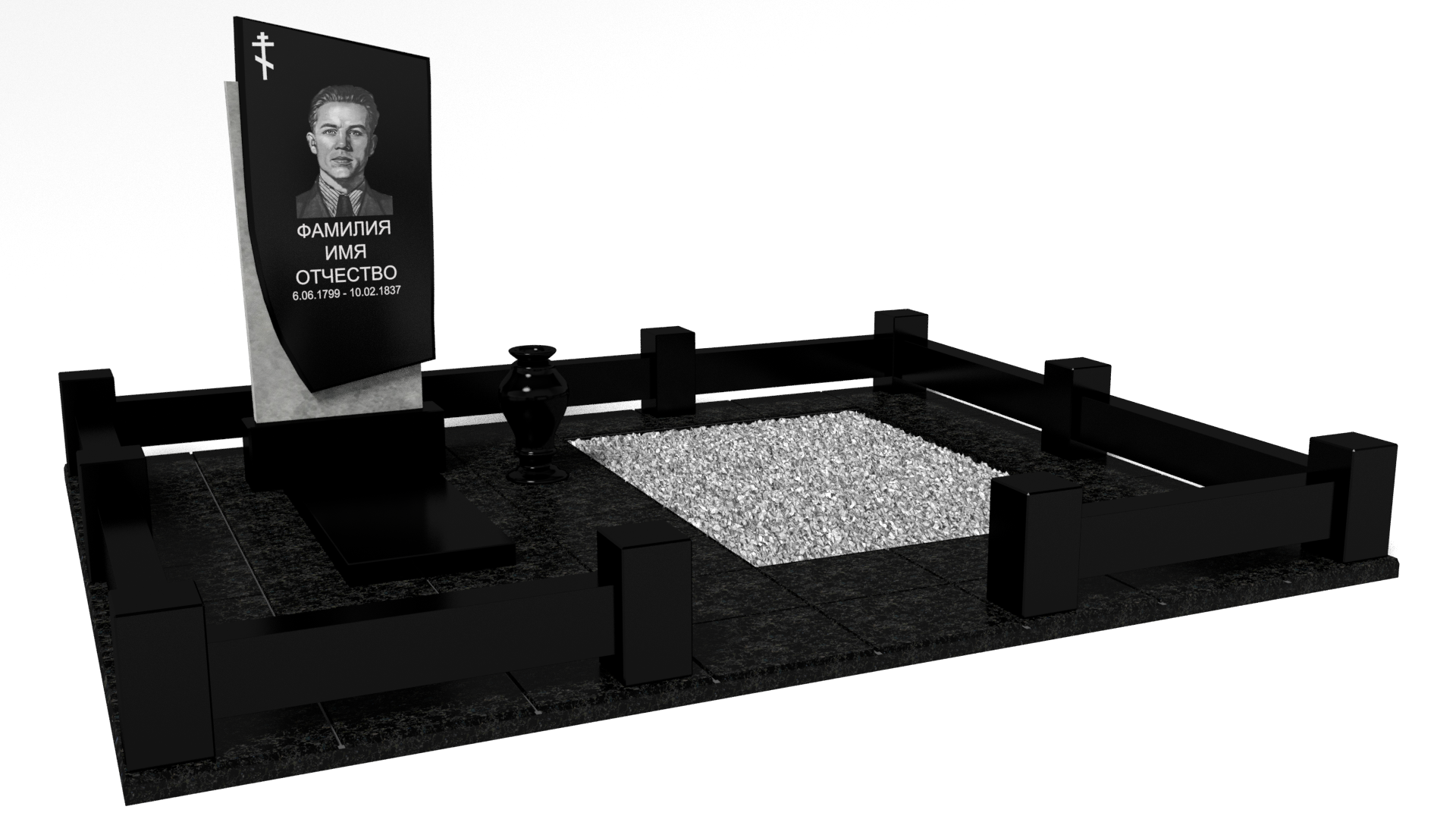 Двойные мемориальные комплексы в&nbsp;Йошкар-Оле | Мемориальный комплекс №6