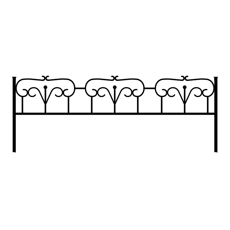 Металлические оградки, столы, скамейки в&nbsp;Йошкар-Оле | Оградка №2
