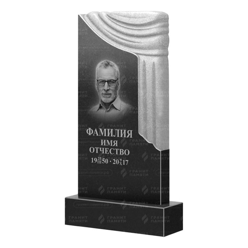 Памятники из гранита резные в&nbsp;Йошкар-Оле | Гранитный памятник ФГ-121