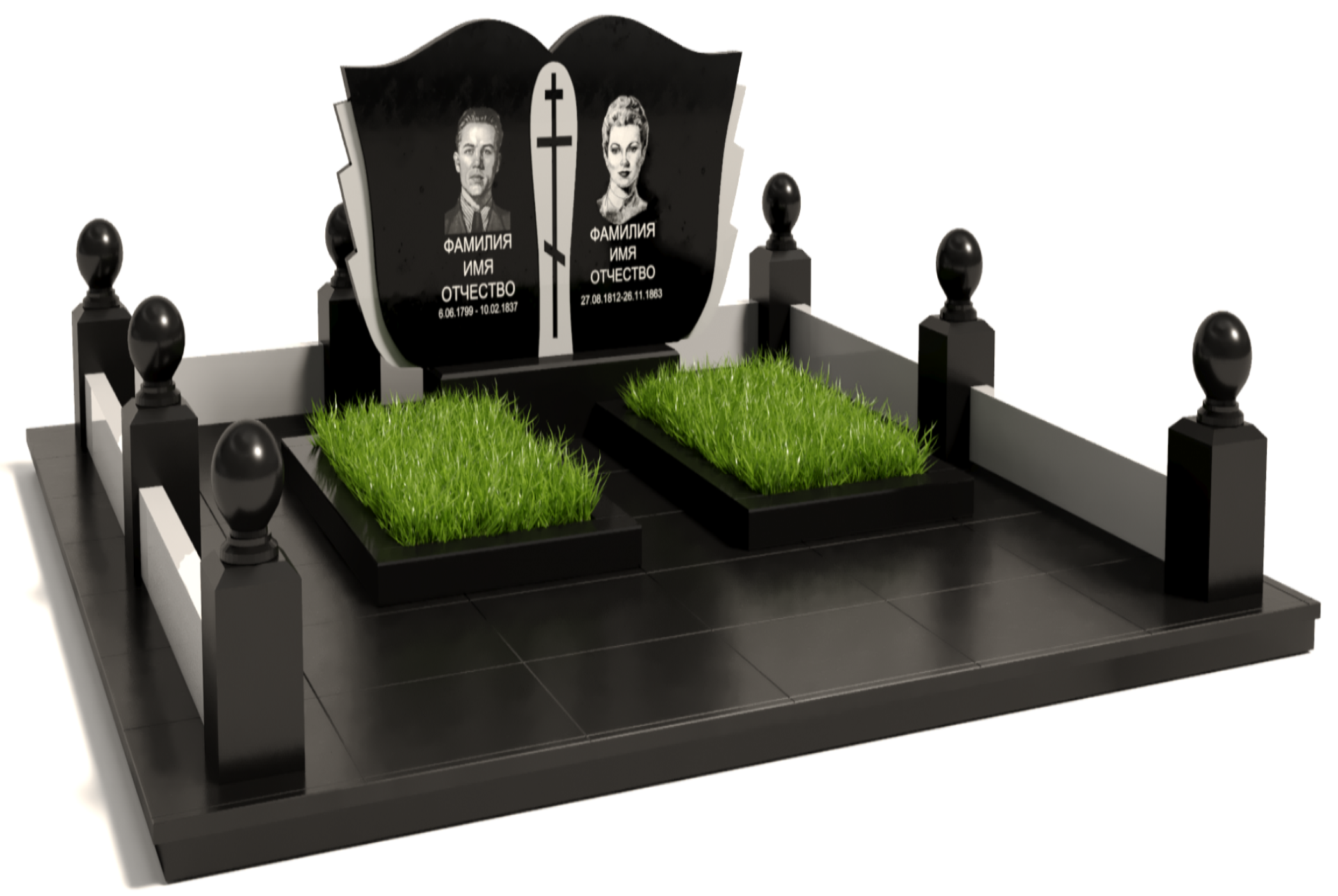 Двойные мемориальные комплексы в&nbsp;Йошкар-Оле | Мемориальный комплекс №10