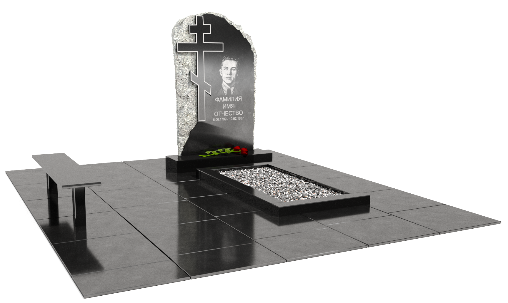 Одинарные мемориальные комплексы в&nbsp;Йошкар-Оле | Мемориальный комплекс №8
