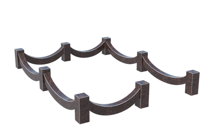 Цоколи на могилу в&nbsp;Йошкар-Оле | Цоколь на могилу №0025