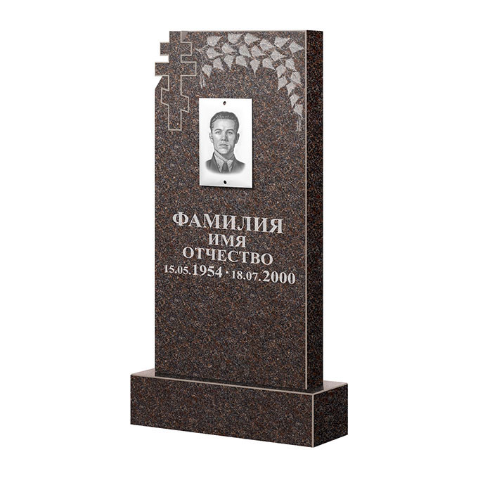 Гранитные памятники в&nbsp;Йошкар-Оле | Памятник из гранита Карел Brown ФГЦ-202