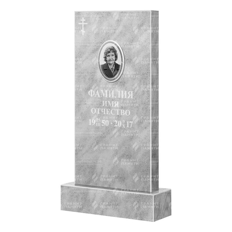 Памятники из мрамора в&nbsp;Йошкар-Оле | Мраморный памятник, прямой