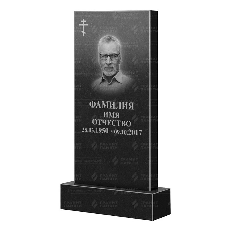 Памятники из гранита классические в&nbsp;Йошкар-Оле | Гранитный памятник Прямой