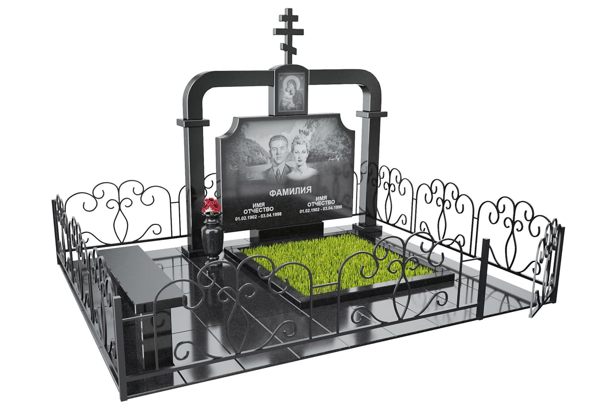 Двойные мемориальные комплексы в Йошкар-Оле | Мемориальный комплекс №44