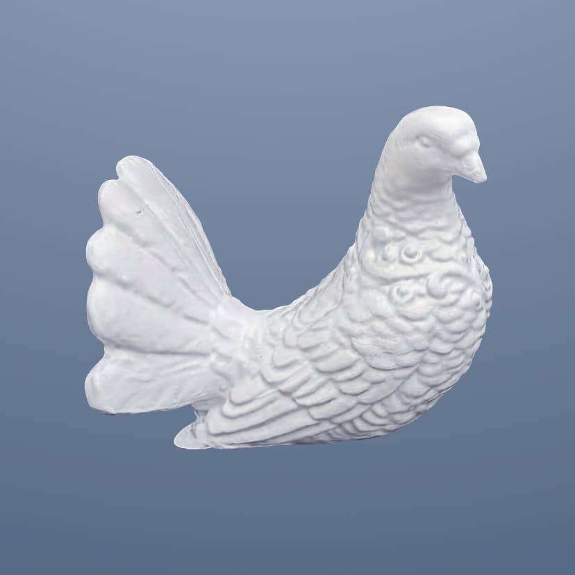 Скульптуры из искусственного мрамора в Йошкар-Оле | Голубь право