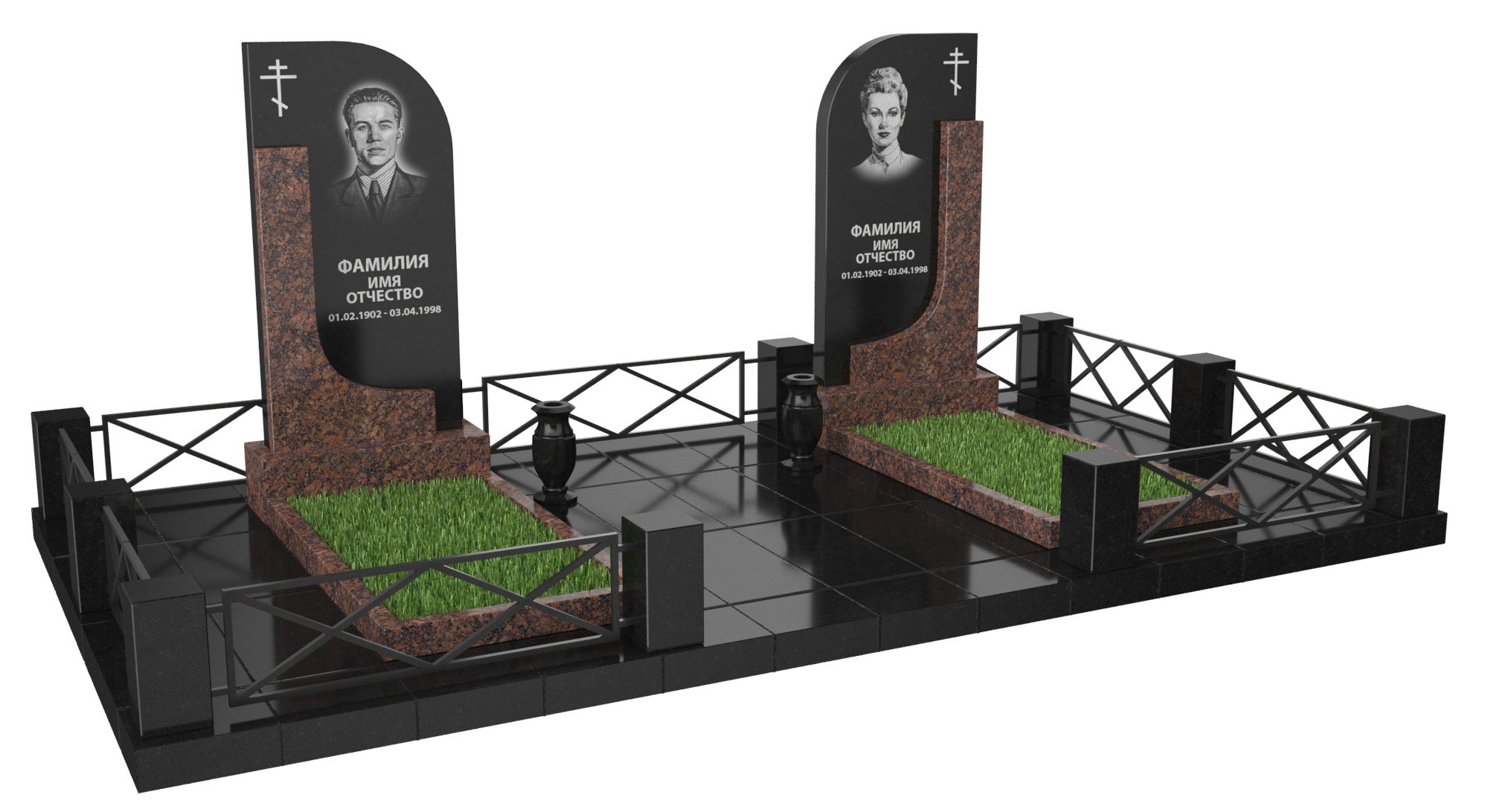 Двойные мемориальные комплексы в&nbsp;Йошкар-Оле | Мемориальный комплекс №23