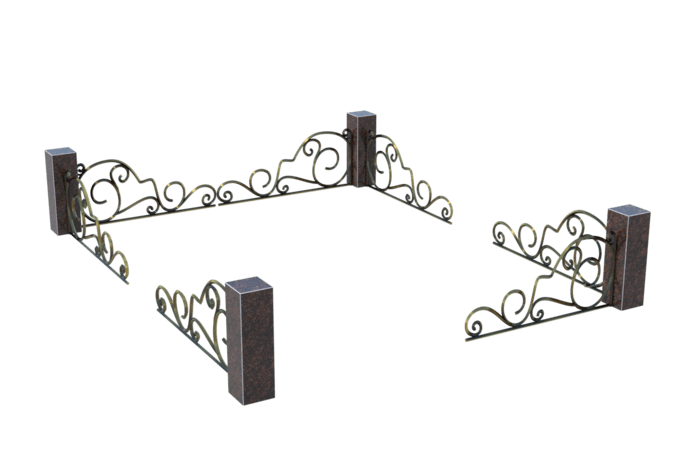 Цоколи на могилу в&nbsp;Йошкар-Оле | Цоколь на могилу №0050