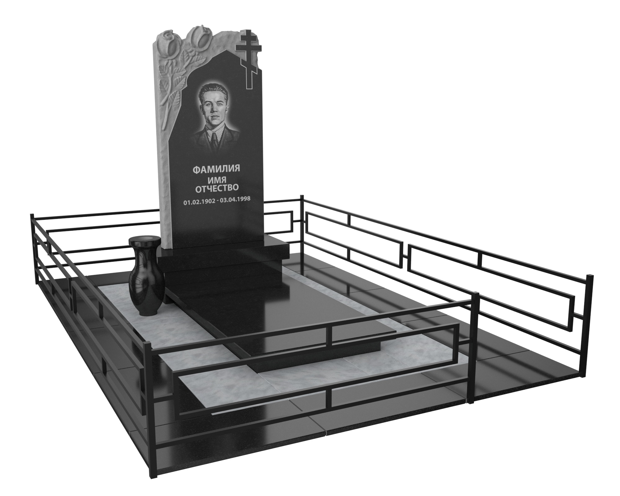 Одинарные мемориальные комплексы в&nbsp;Йошкар-Оле | Мемориальный комплекс №28