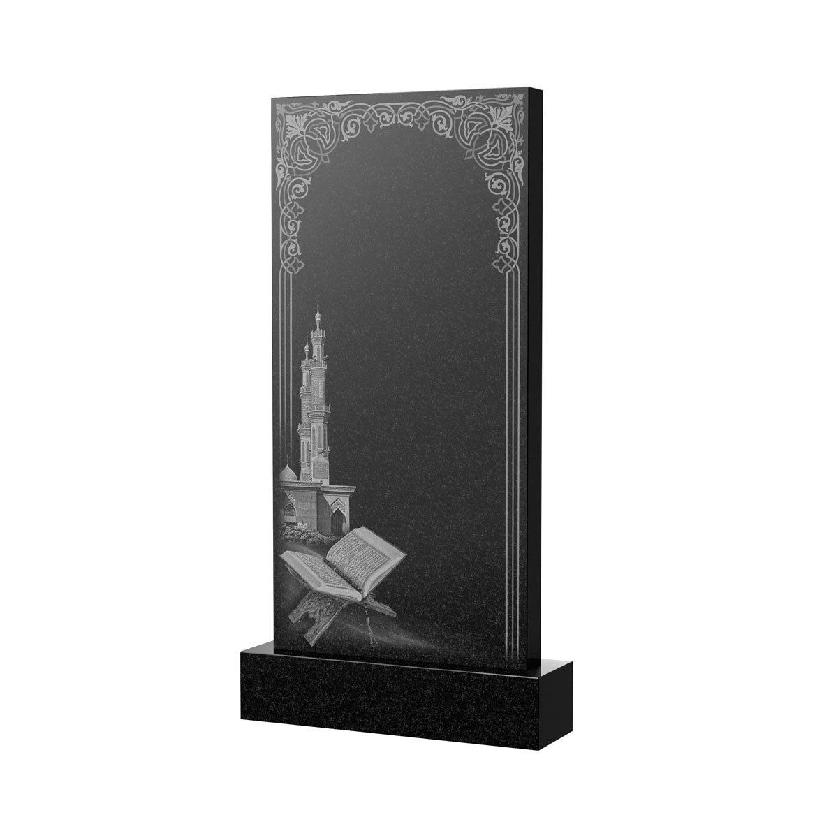 Художественное оформление памятника в&nbsp;Йошкар-Оле | Художественное оформление на гранитную стелу, рисунок ВХО-039