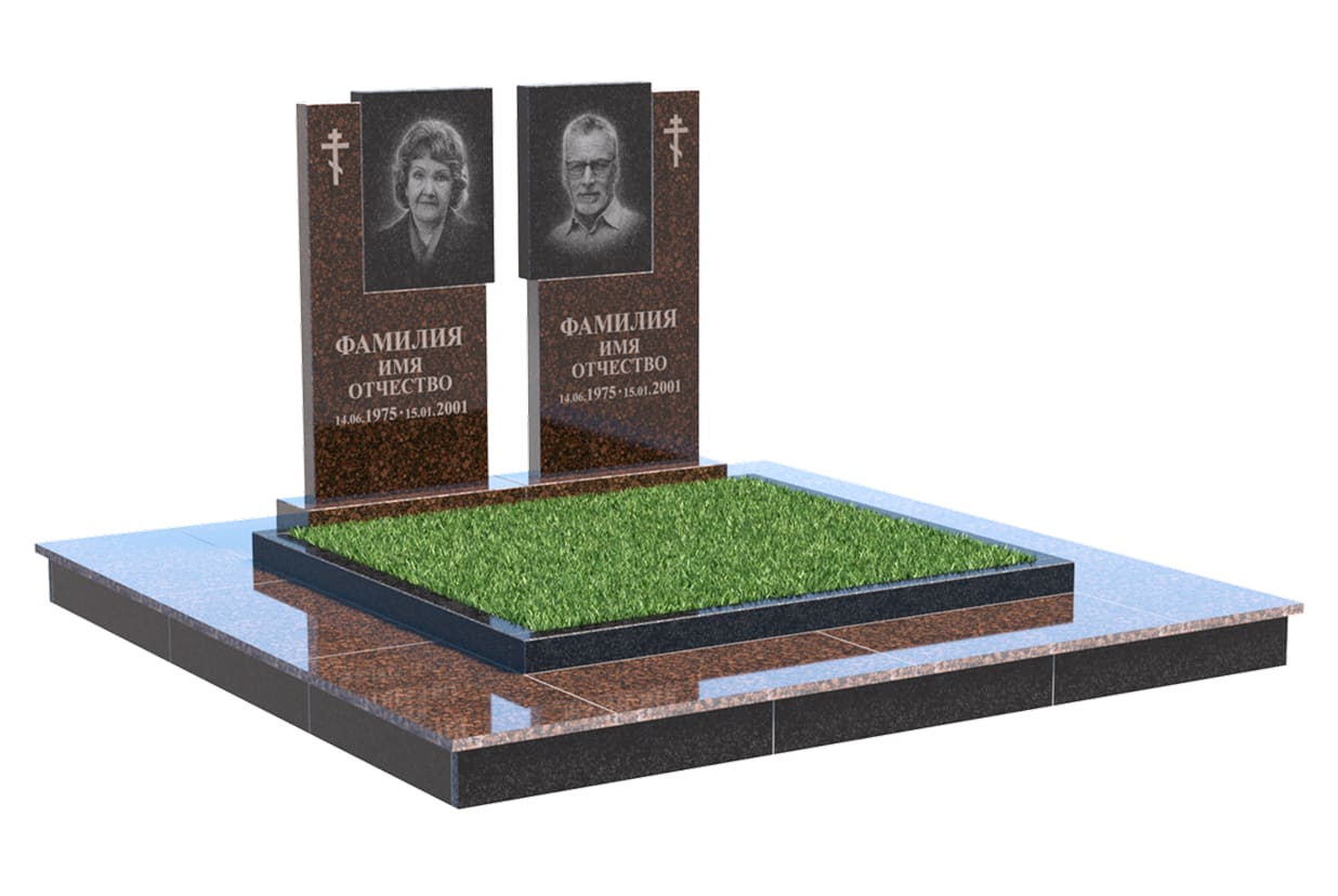 Двойные мемориальные комплексы в Йошкар-Оле | Мемориальный комплекс №50