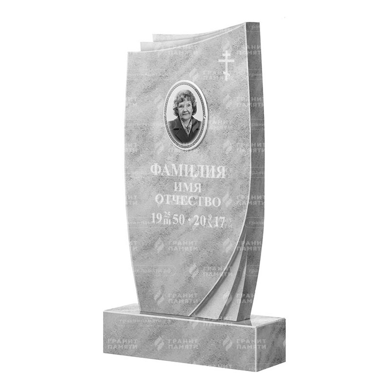 Памятники из мрамора в&nbsp;Йошкар-Оле | Мраморный памятник ФМ-057