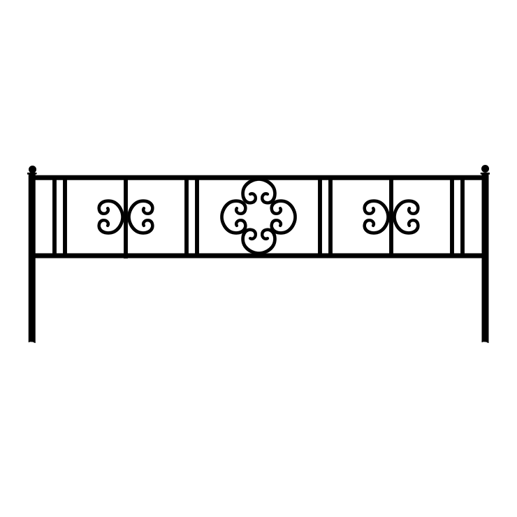 Кованые изделия в&nbsp;Йошкар-Оле | Кованая оградка ОГ.006