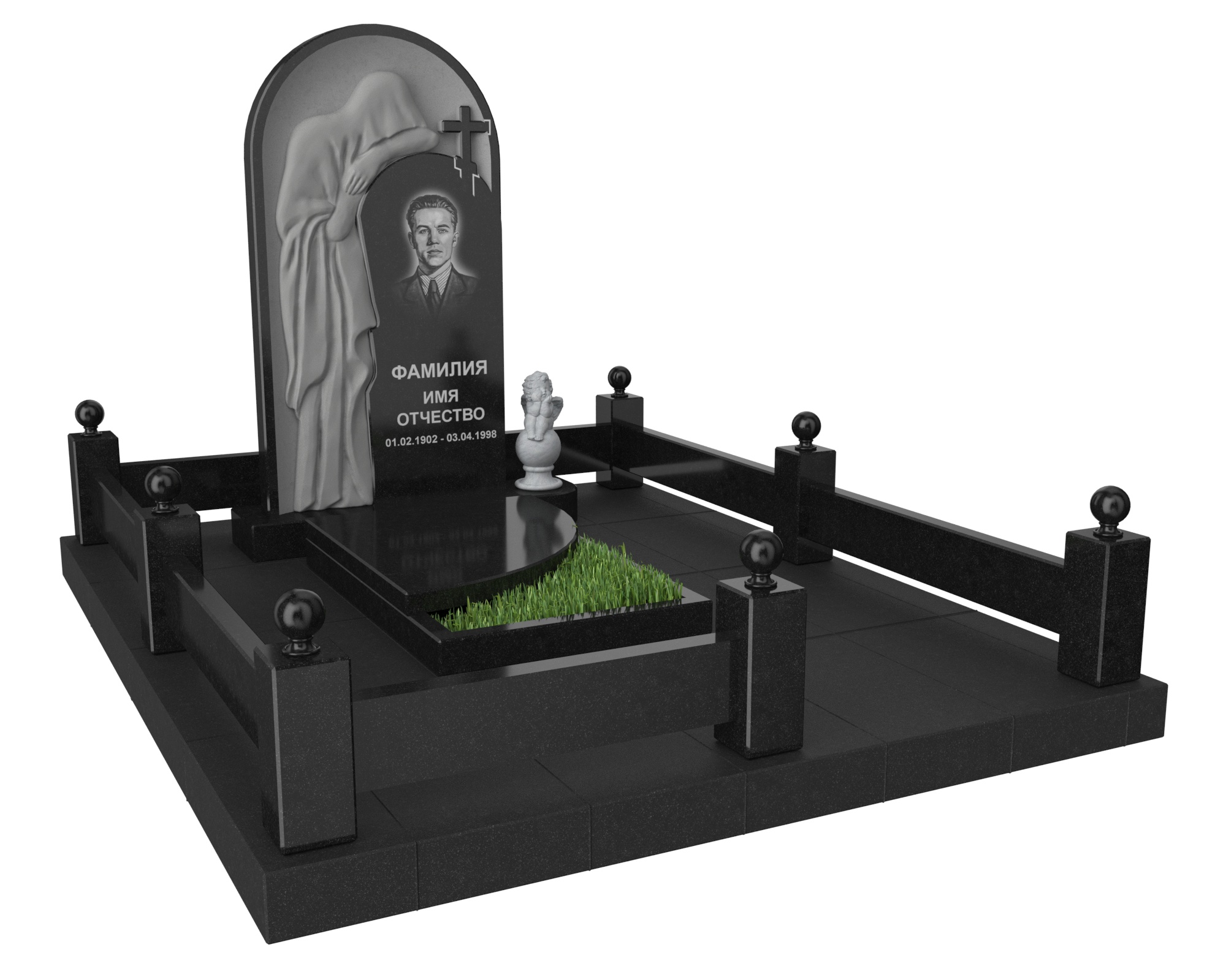 Одинарные мемориальные комплексы в&nbsp;Йошкар-Оле | Мемориальный комплекс №27