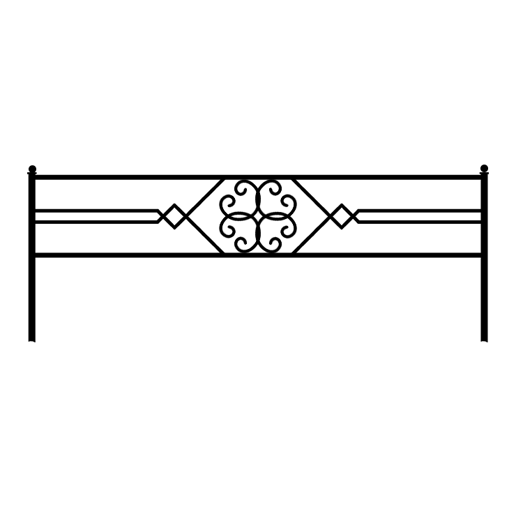 Кованые изделия в&nbsp;Йошкар-Оле | Кованая оградка ОГ.003