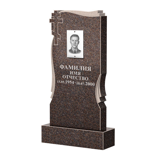 Гранитные памятники в&nbsp;Йошкар-Оле | Памятник из гранита Карел Brown ФГЦ-185
