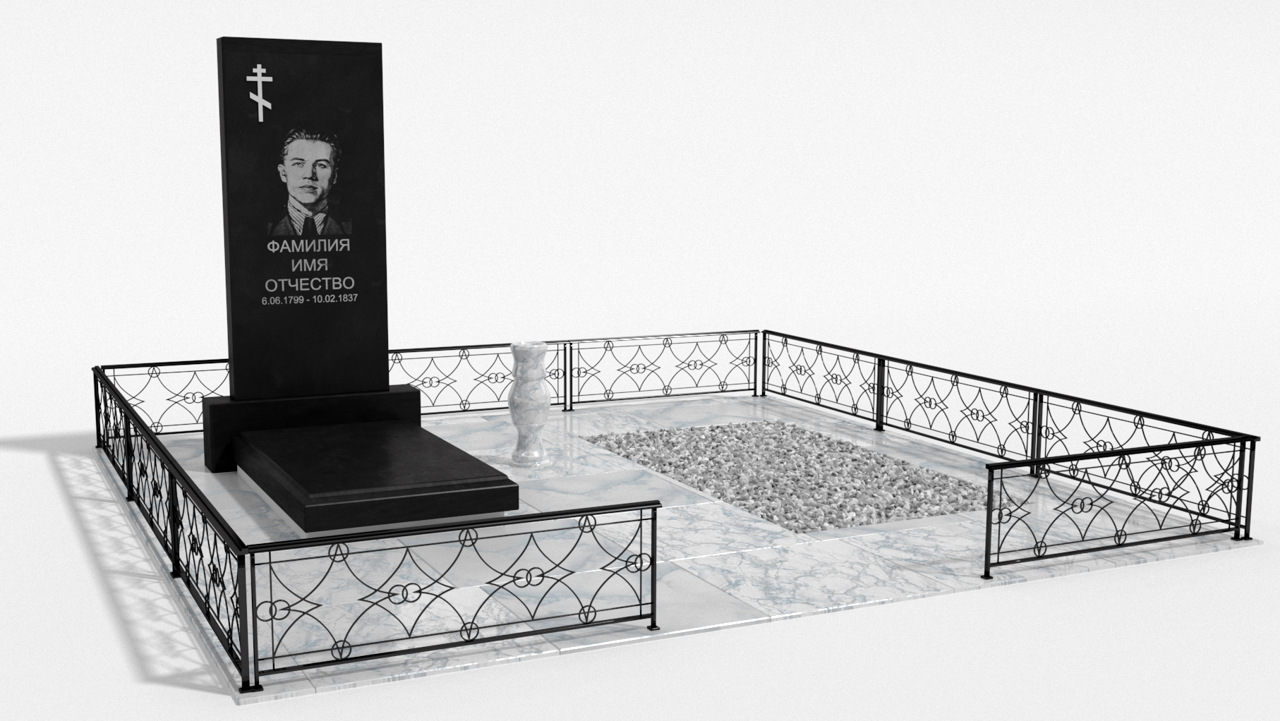 Двойные мемориальные комплексы в&nbsp;Йошкар-Оле | Мемориальный комплекс №4