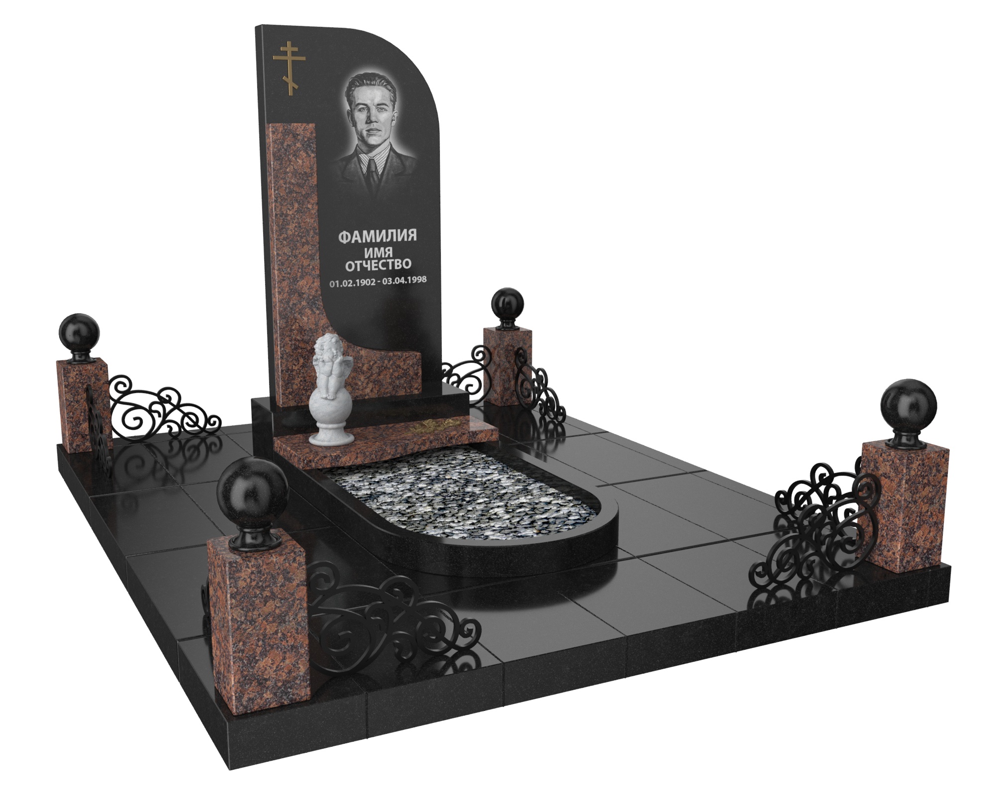 Одинарные мемориальные комплексы в&nbsp;Йошкар-Оле | Мемориальный комплекс №24