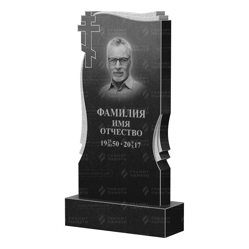 Памятники из гранита вертикальные в&nbsp;Йошкар-Оле | Гранитный памятник ФГ-185