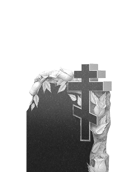 Памятники из гранита с цветами в&nbsp;Йошкар-Оле